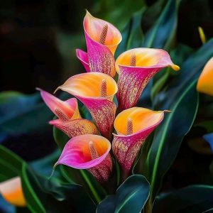 Калла Оникс купить по цене от 450р. в интернет-магазине «Посадика» с доставкой почтой в в Ряжске и по всей России – [изображение №1].
